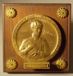 Image of Commemorative Medal: Alice Freeman Palmer [from the series...]