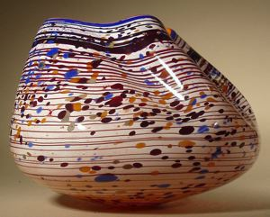 Image of Basket (Glass Vessel)