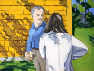 Image of Ada and Neil, Maine (Study for Lawn Party)